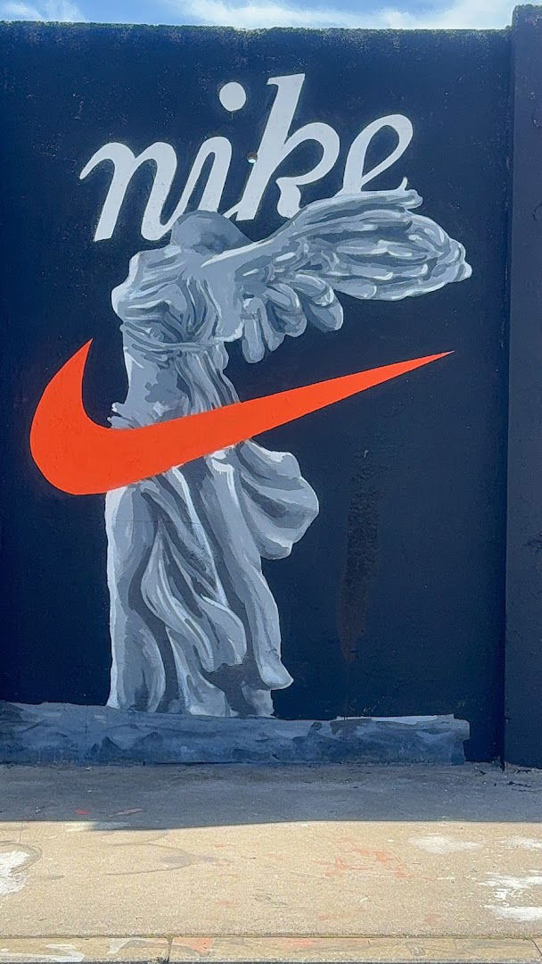 turrdl's NIKE Goddess - mural
