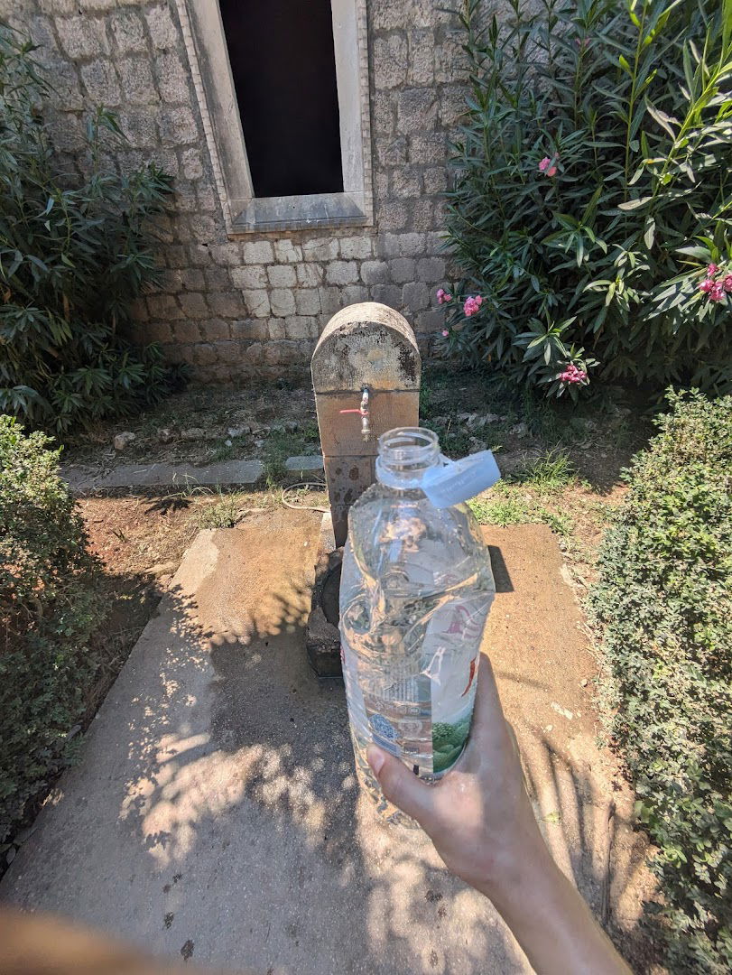 Water Fountain Outside Benedictine Monastery