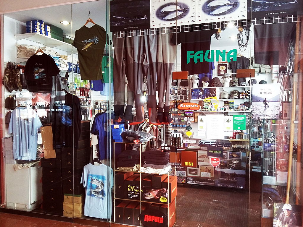 Fauna Fly Fishing Shop Bled, Slovenia