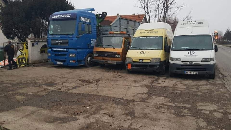 otkup sekundarnih sirovina - 011 metal Tanasijevic