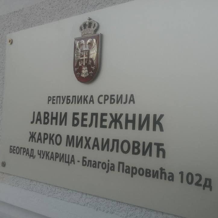 Javni beležnik Notar Žarko Mihailović