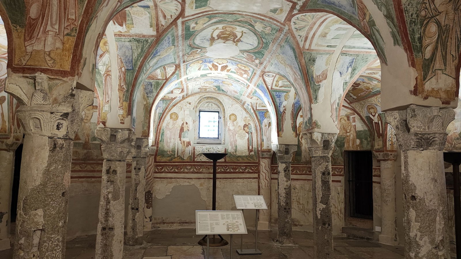 Cripta degli Affreschi - Basilica di santa Maria Assunta