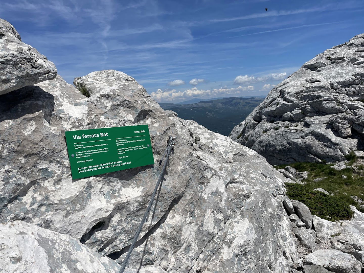 Via ferrata Bat