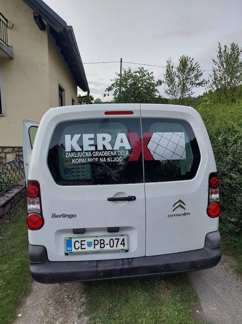 KERAX, zaključna gradbena dela, Suljo Kahrimanović s.p.