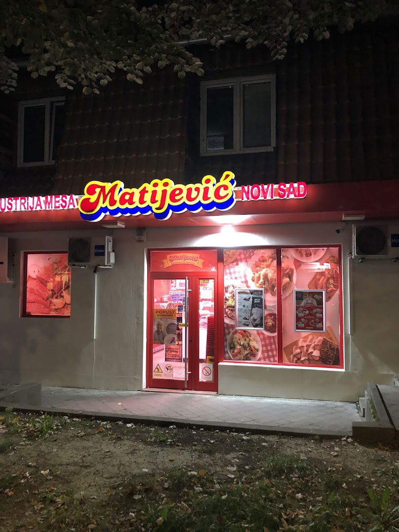 INDUSTRIJA MESA “MATIJEVIĆ” Novi Sad Prodavnica Kanarevo Brdo