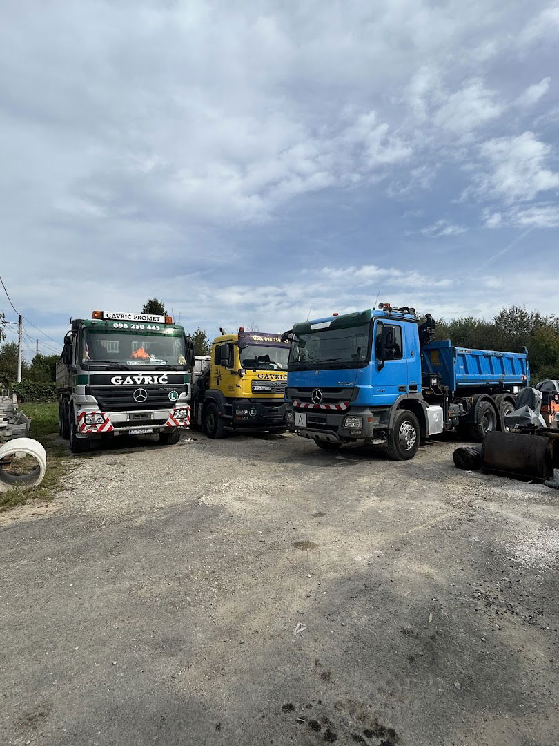 Gavric Promet obrt za prijevoz i usluge