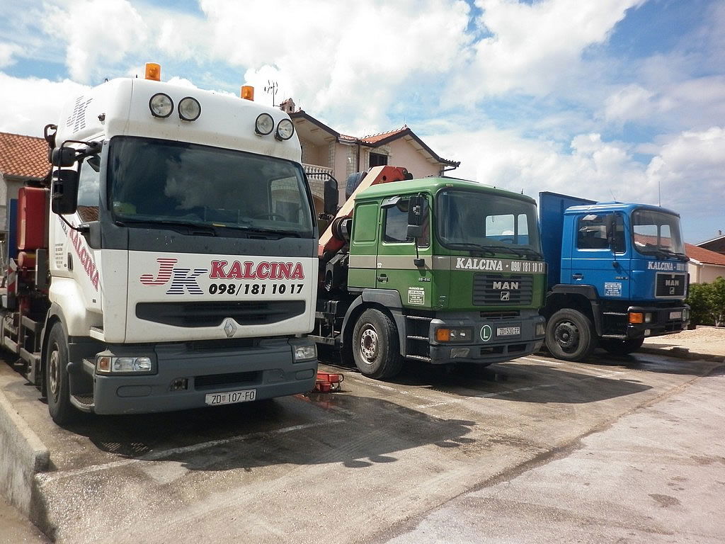 JERE KALCINA, obrt za prijevoz i trgovinu