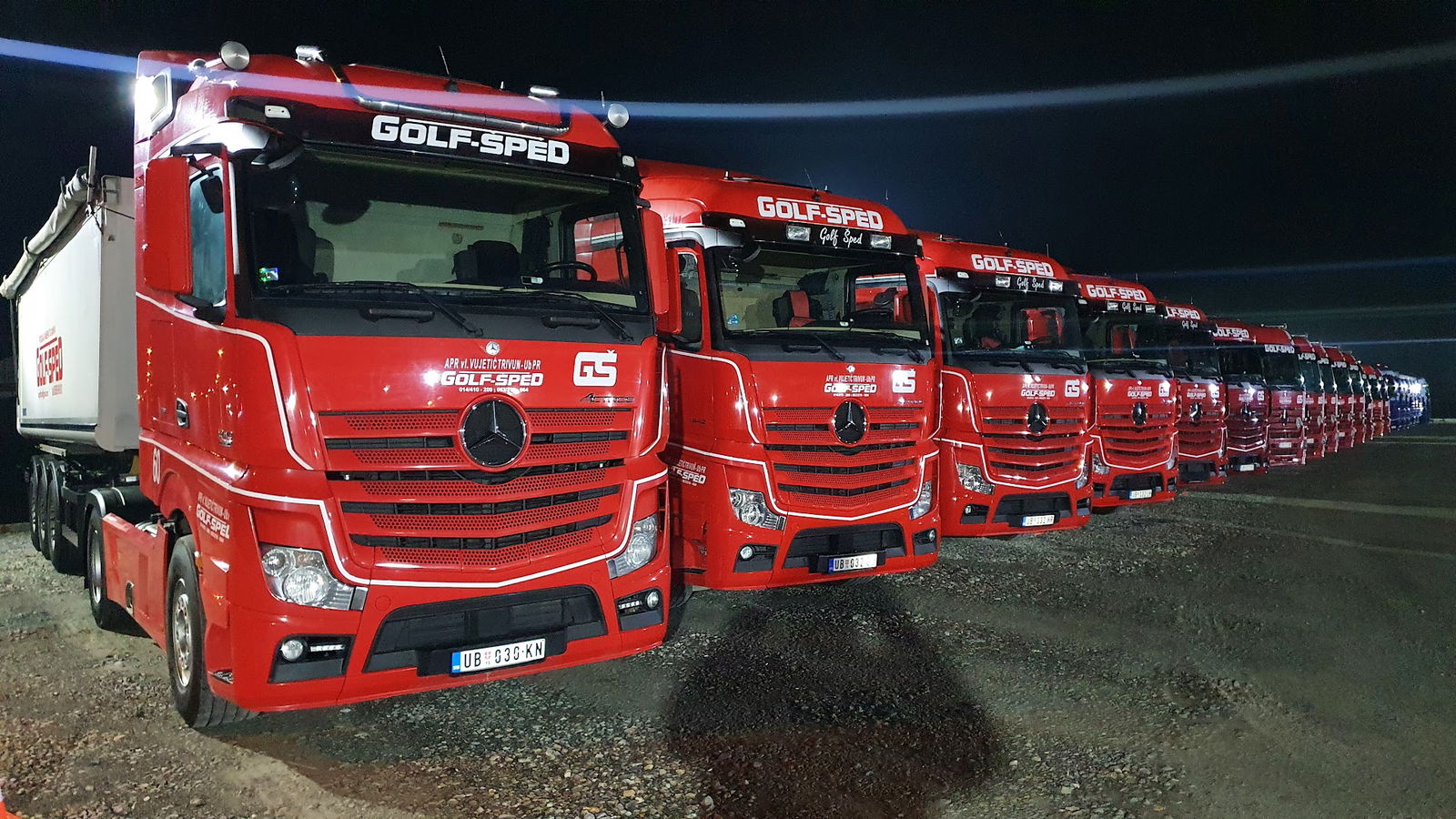 GOLF ŠPED - Prodaja i prevoz kamenog agregata, tucanika i frakcije