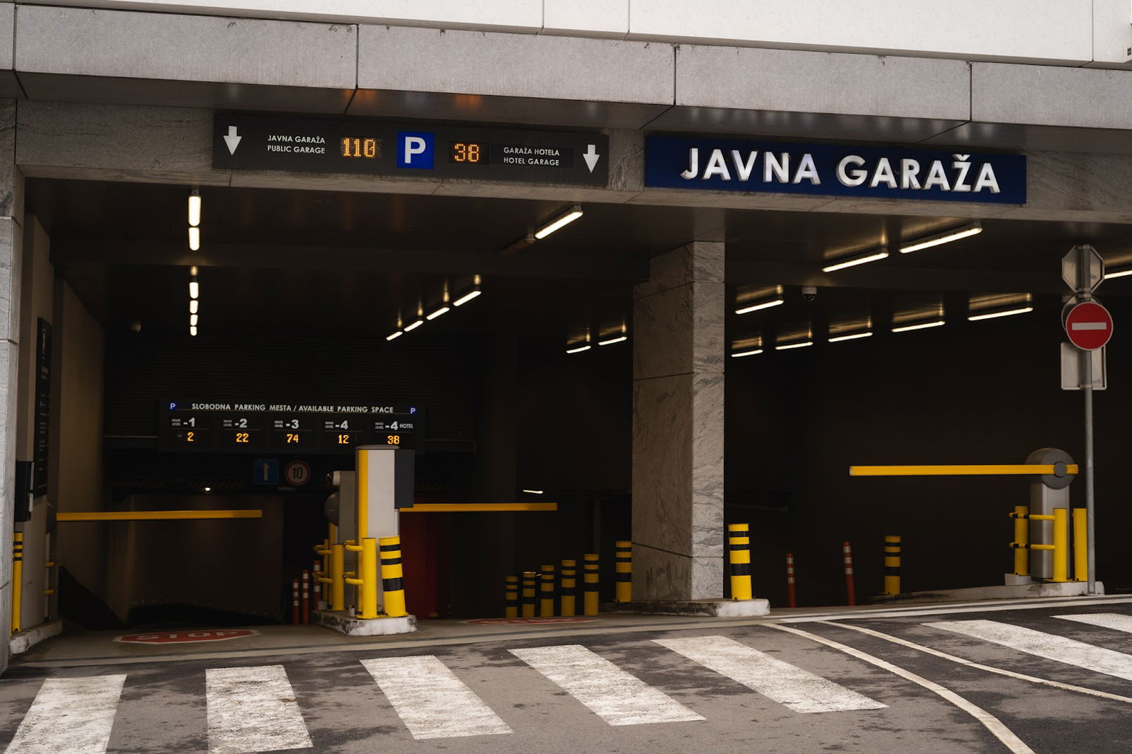 Javna garaža Hilton Belgrade