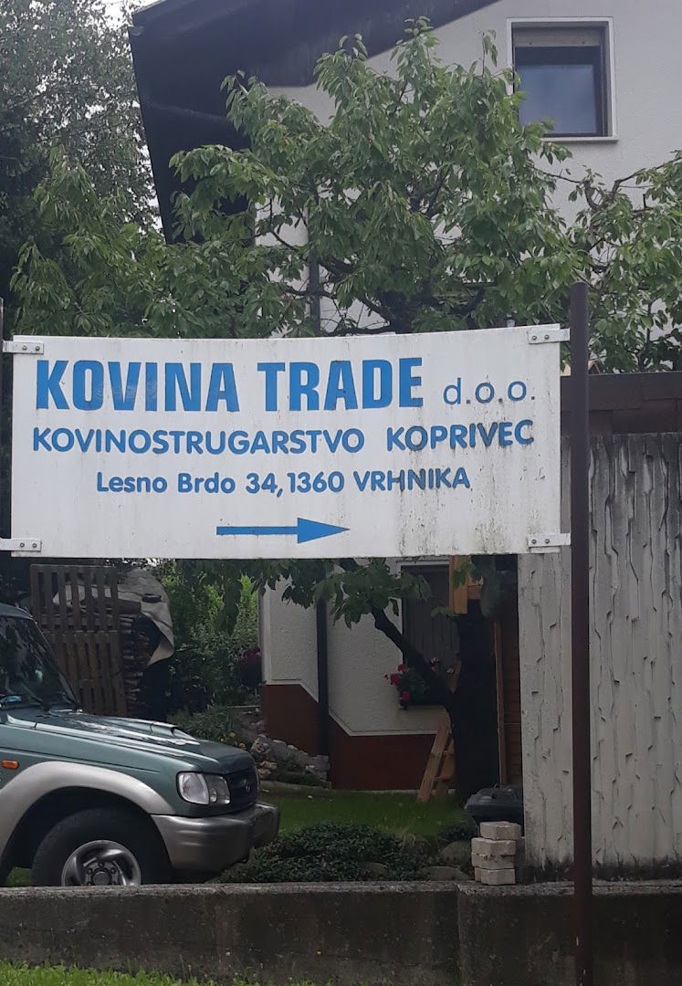 Kovina Trade d.o.o. kovinostrugarstvo Koprivec trgovina, proizvodnja in storitve