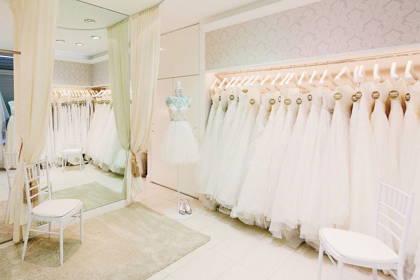 Salon wedding dresses Bridal Corner