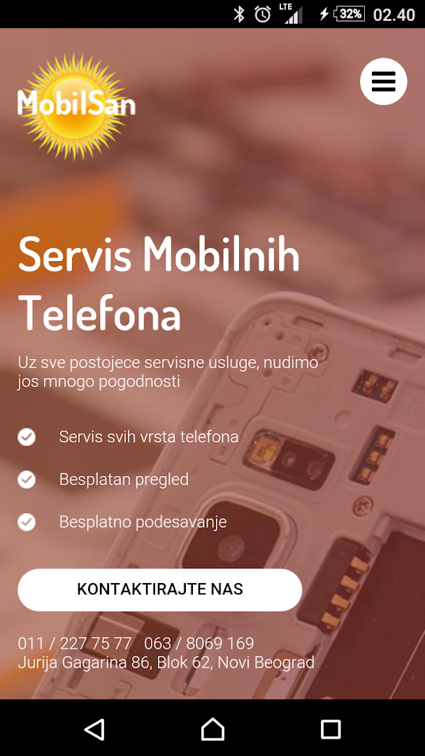 Mobile Phone Service Mobil San
