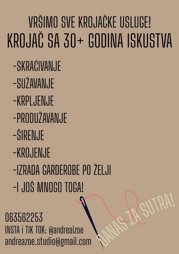 KROJAČKI I MODNI STUDIO A&Z