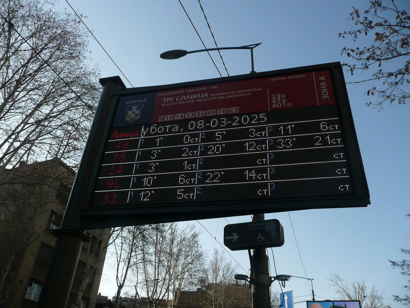 Trg Slavija /Bulevar oslobođenja/