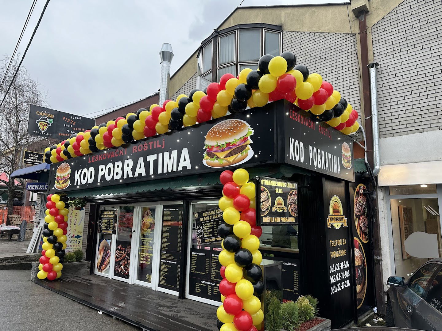 Leskovački roštilj kod pobratima