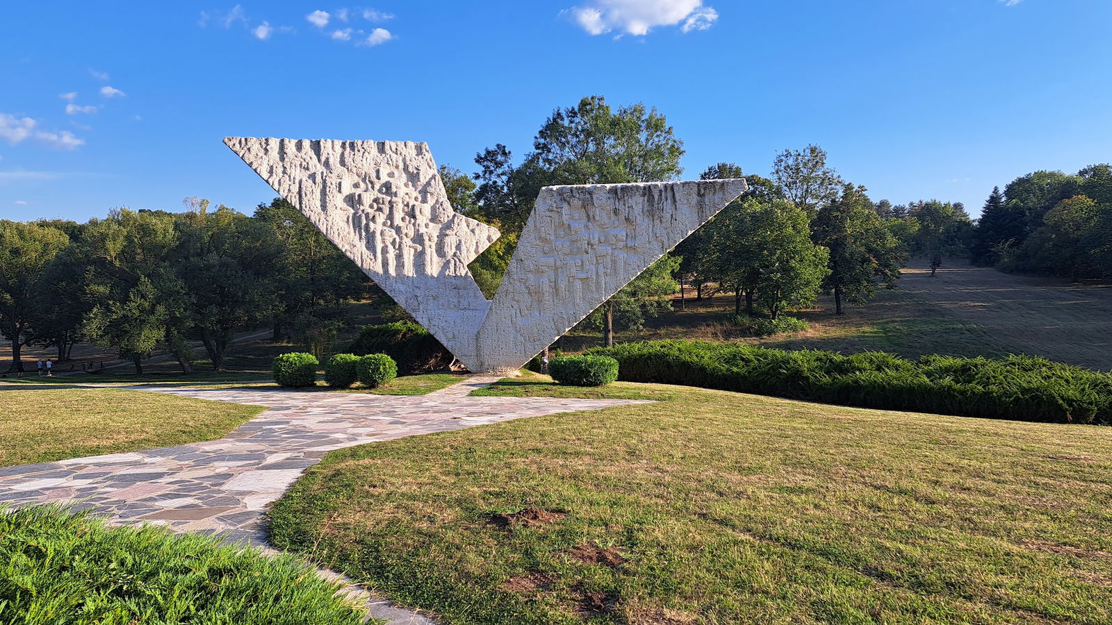 Memorial Park October in Kragujevac