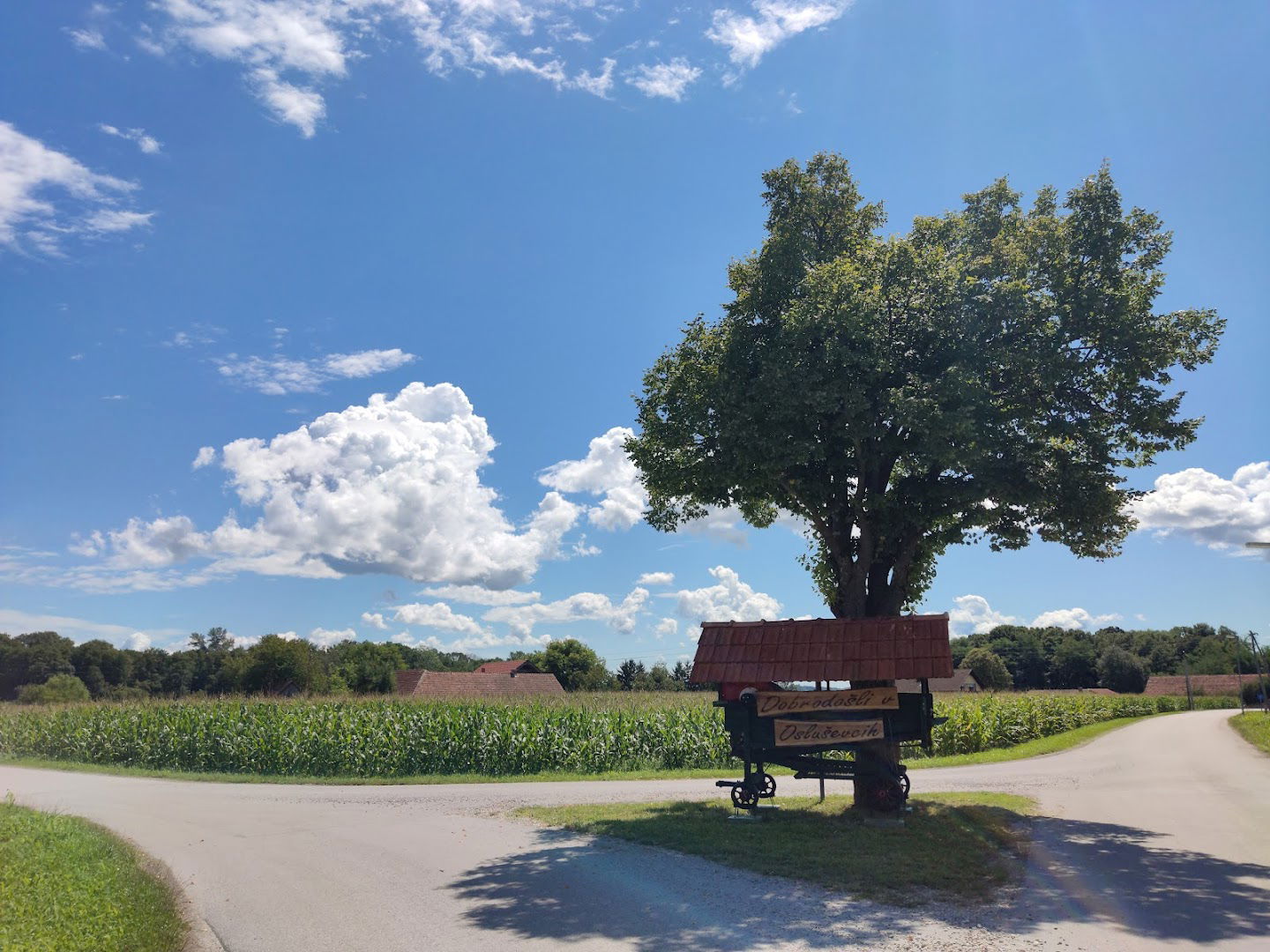 Mlatilnica pri vaški lipi