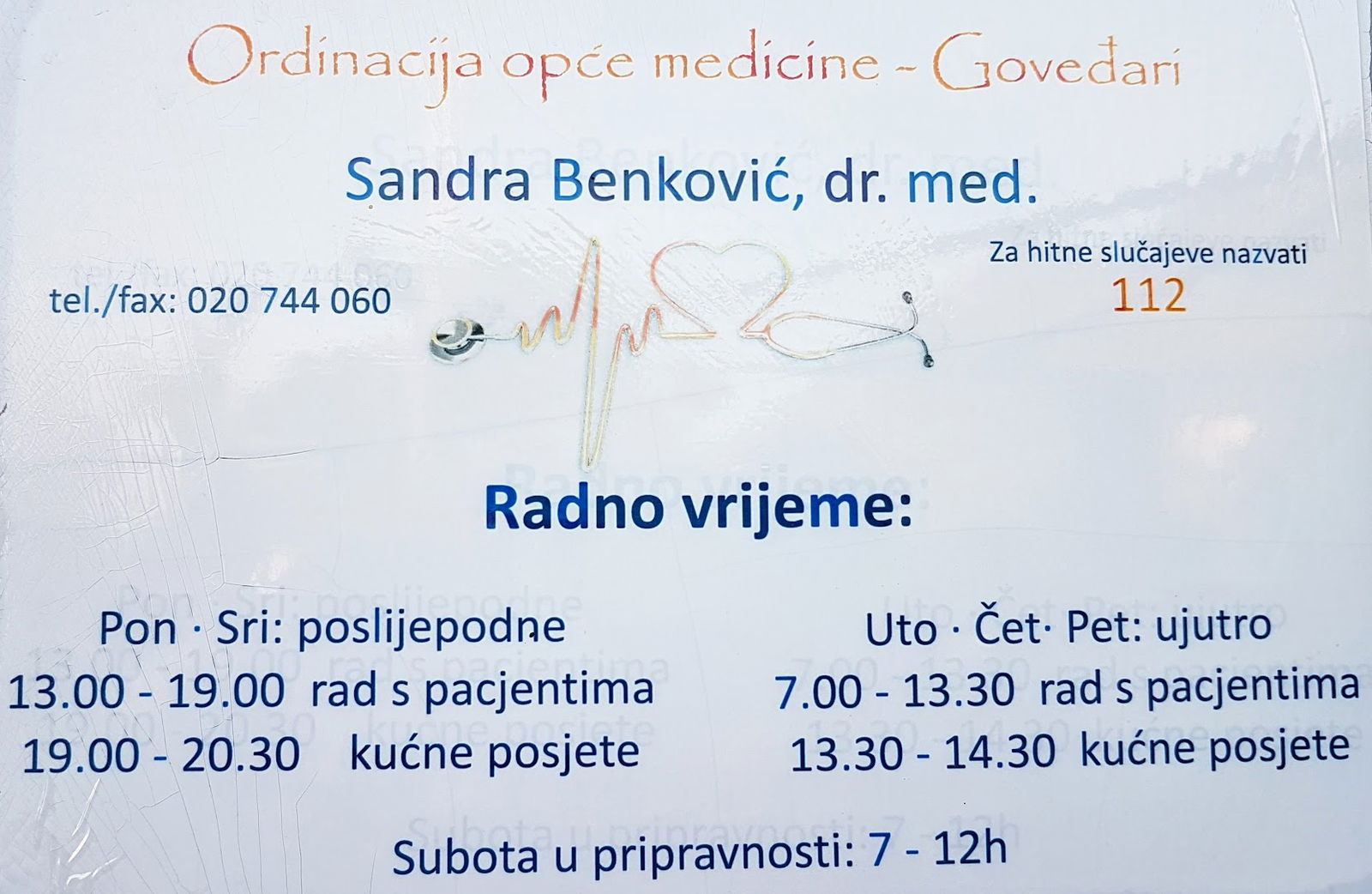 Sandra Benković, dr. med.