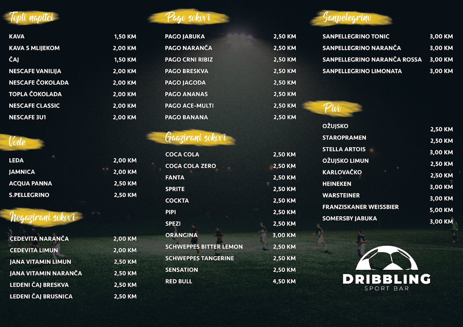 Dribbling Sport Bar Posušje