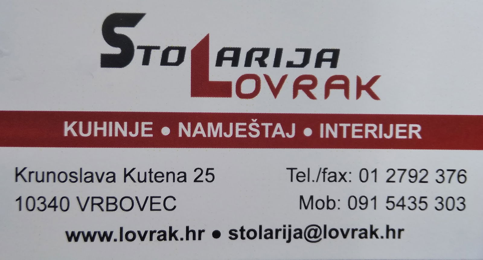 Stolarija Lovrak