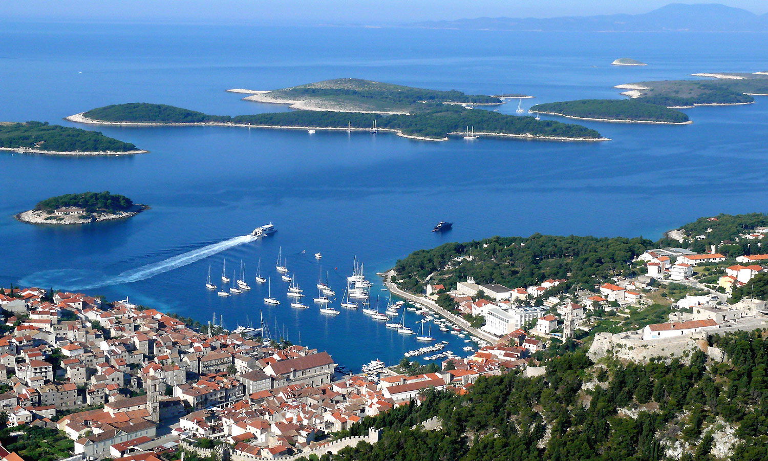 Harbour of Hvar