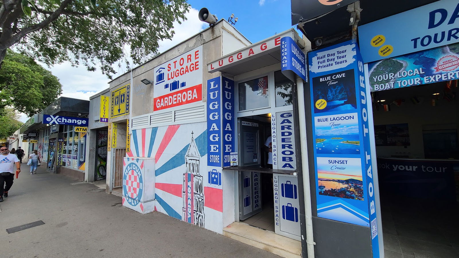 Luggage storage Split