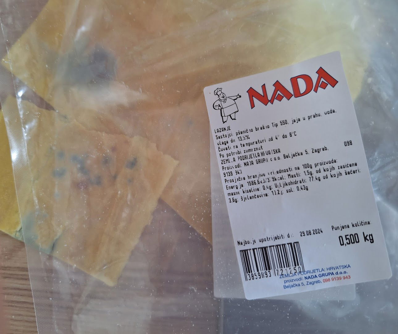 Domaća tjestenina NADA