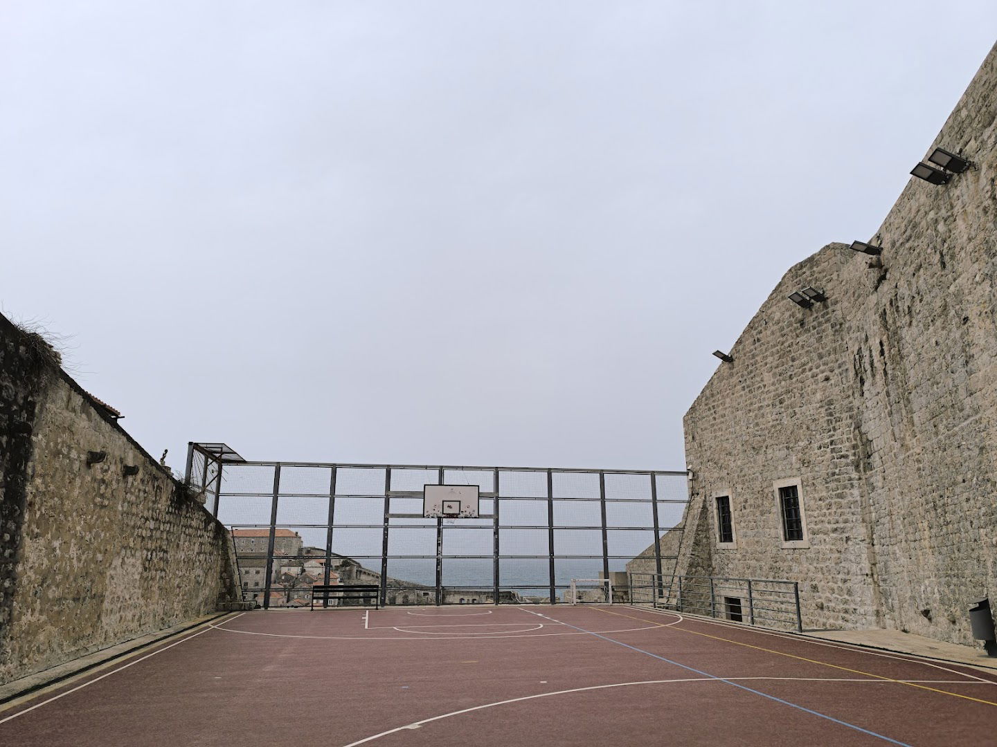 Dubrovnik Old Town Basketball Court