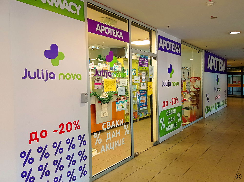 Apoteka Julija Nova 48 Karaburma