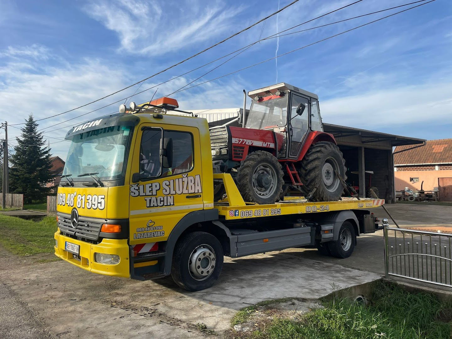 Šlep Služba SSM TACIN LOGISTIC