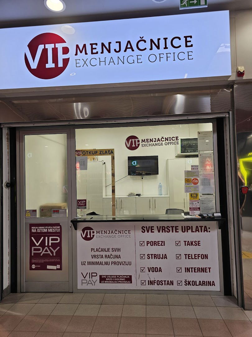 VIP PAY Menjačnica Mladenovac