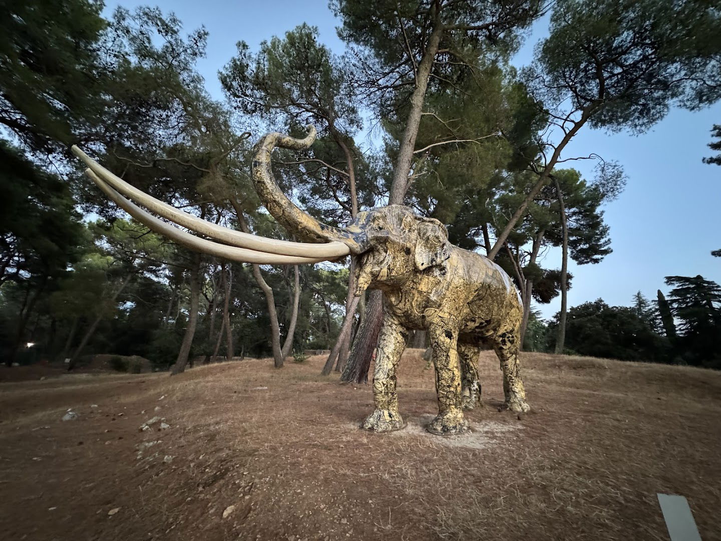 Elephant sculpture, NP Brijuni
