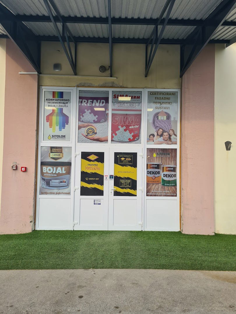 ARTIS CONSTRUCT D.O.O Trgovina DoReNa