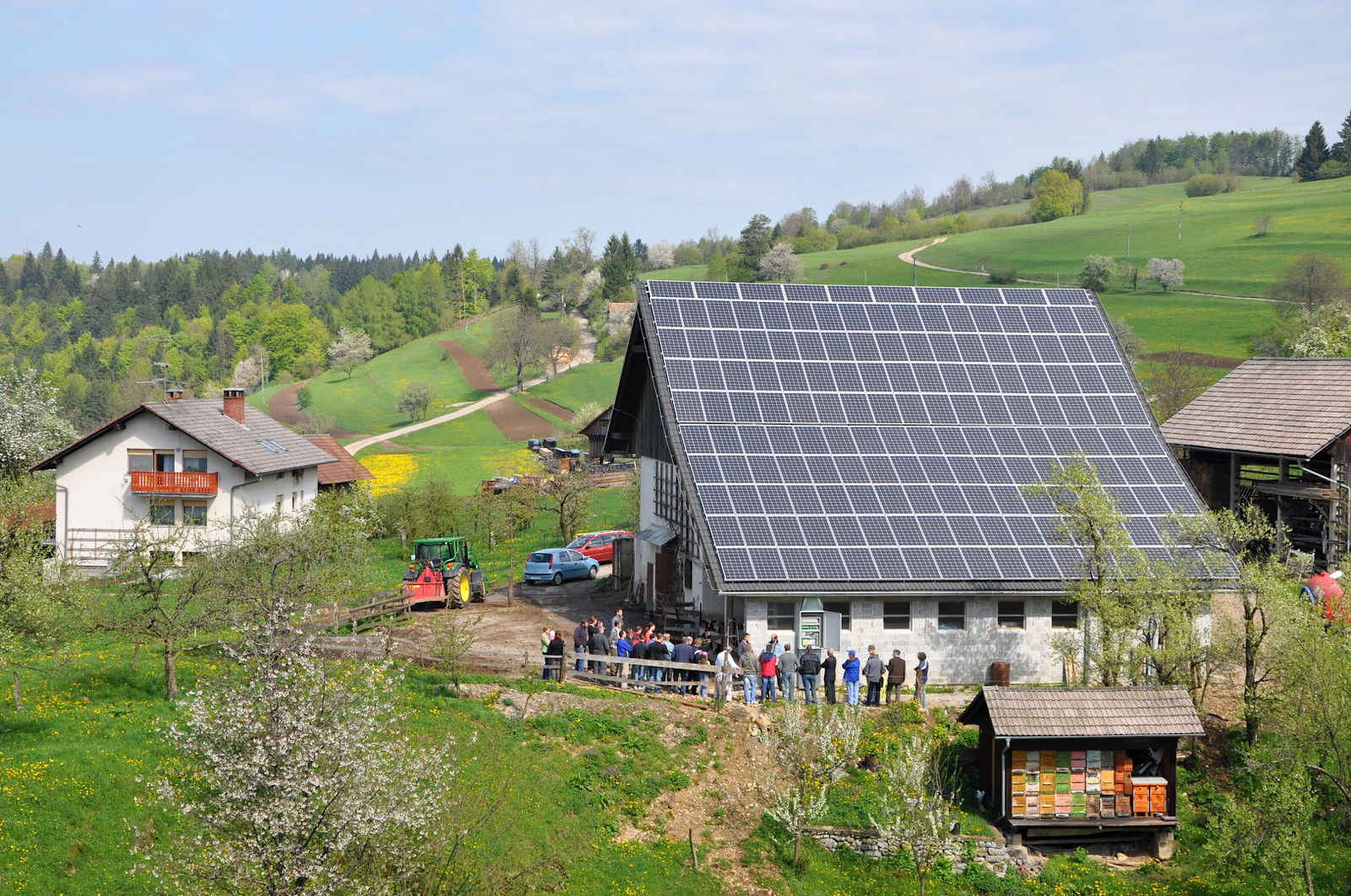 Jože Andolšek - Nosilec dopolnilne dejavnosti na kmetiji - Sončna elektrarna