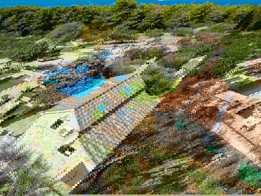 Holiday Home Gabelot, 7 people, pool, sauna, mini-golf