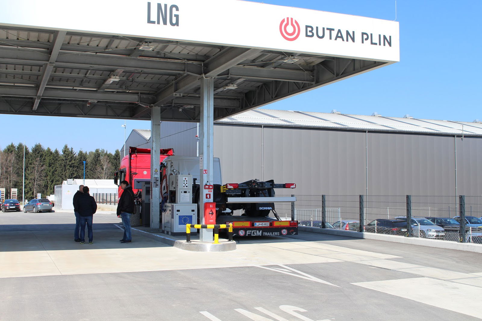 Butan plin LNG-CNG polnilnica Ljubljana 24h