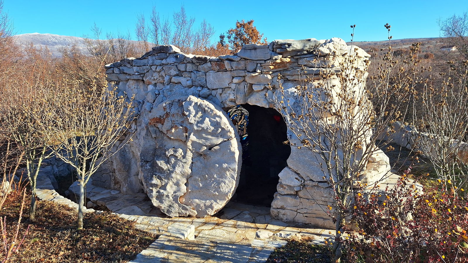 Isusov grob, šetnica Karmela sv. Ilije