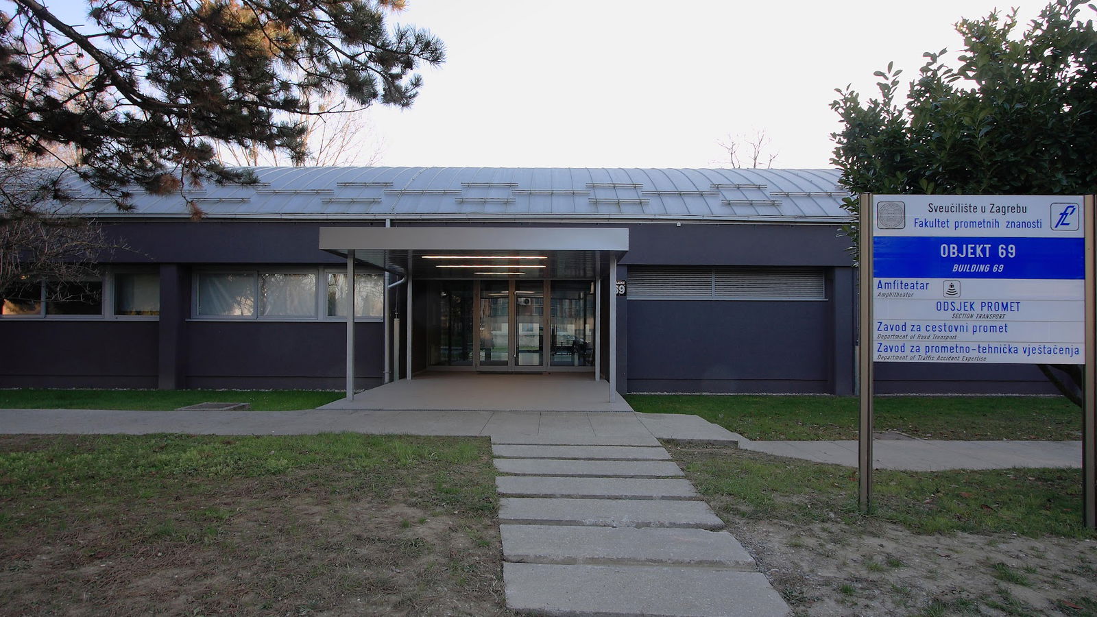 Fakultet prometnih znanosti, objekt 69