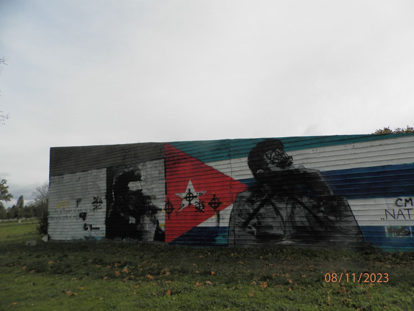 Мурал Фидела Кастра