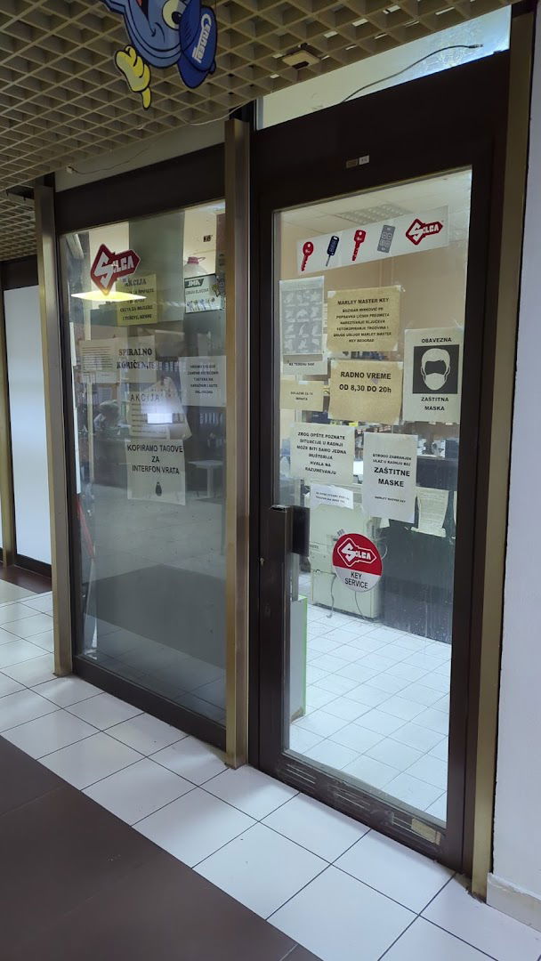 Fotokopiranje, narezivanje kljuceva, ostrenje nozeva