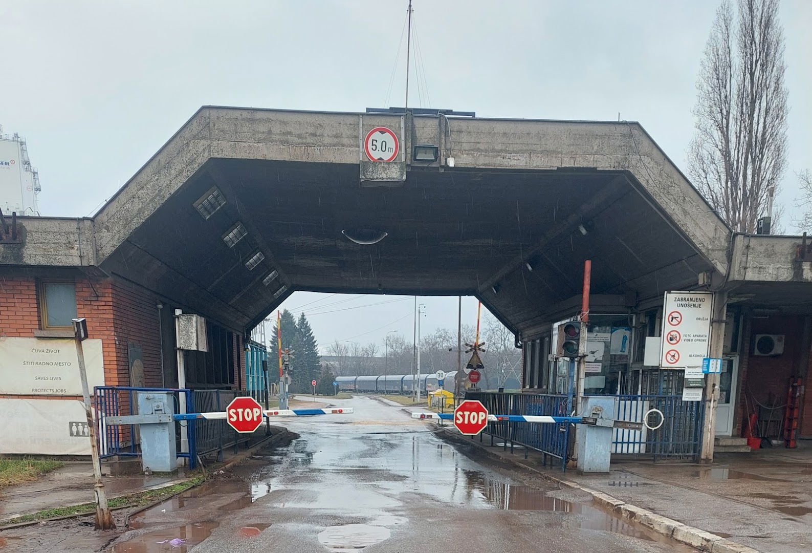 HBIS Smederevo parking utovar/istovar