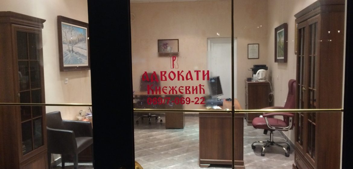Advokatska Kancelarija Knežević-Law office Belgrade