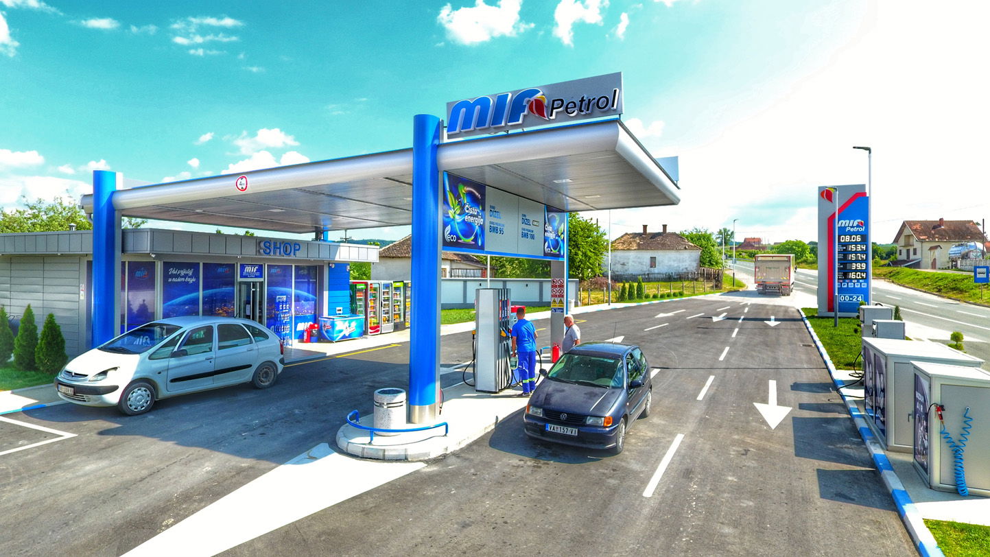 Gas station MIF Petrol Slatina