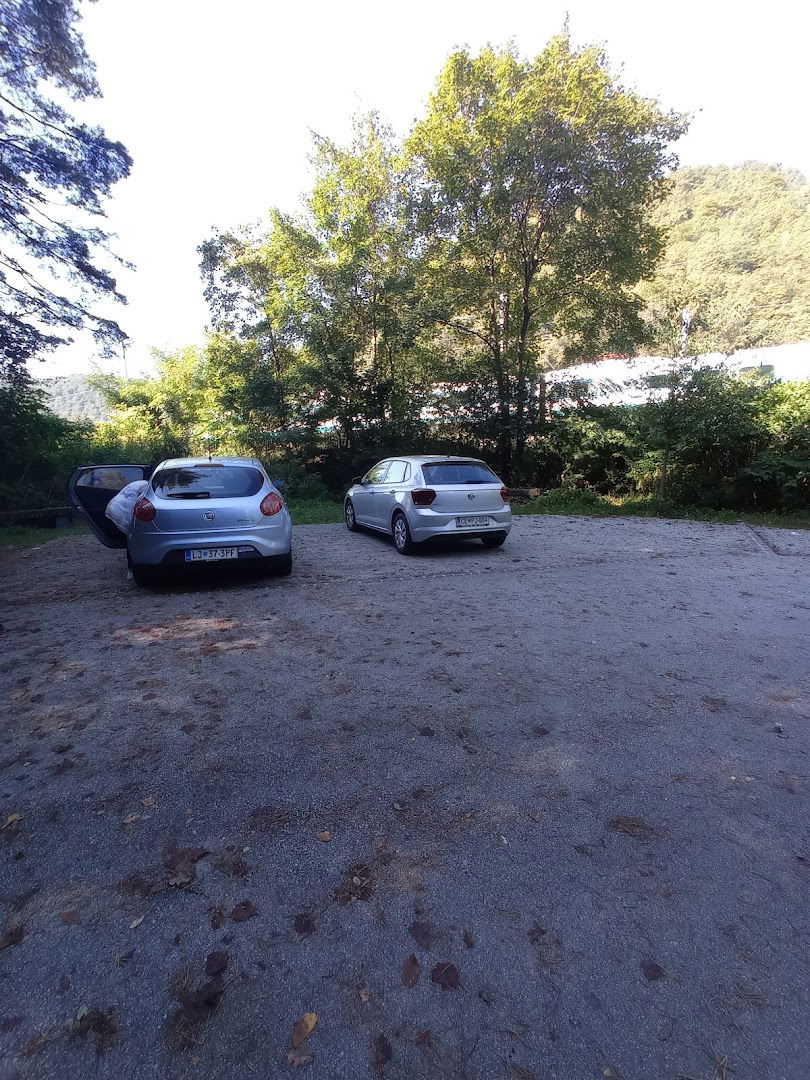 Car park under the castle