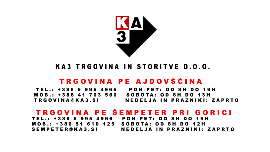 Ka3 trgovina in storitve, d.o.o.