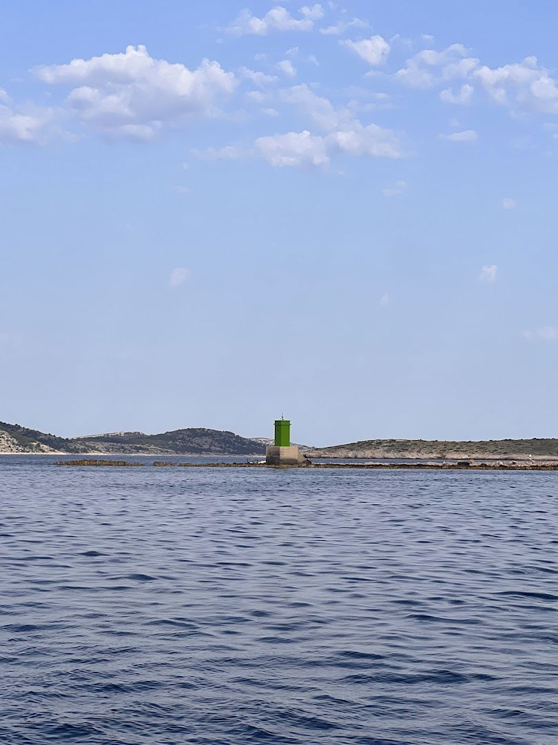 Small Green Lighthouse