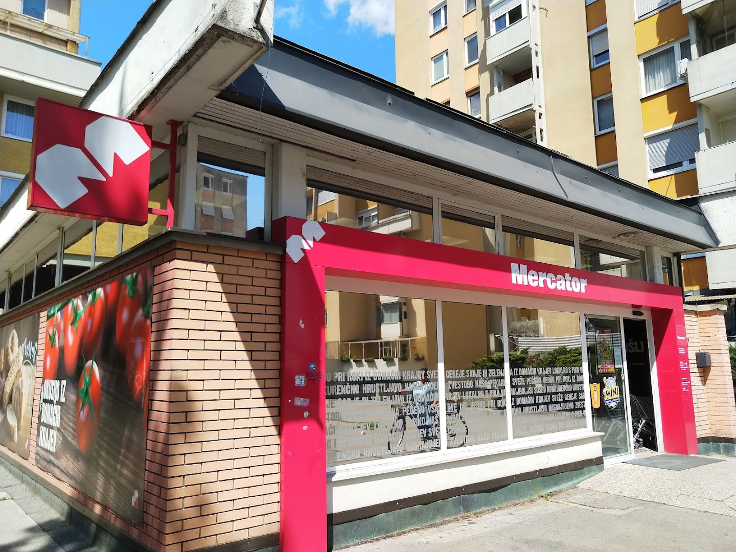 Poslovni sistem Mercator d.d., poslovna enota 101070 market Bratovševa ploščad Ljubljana