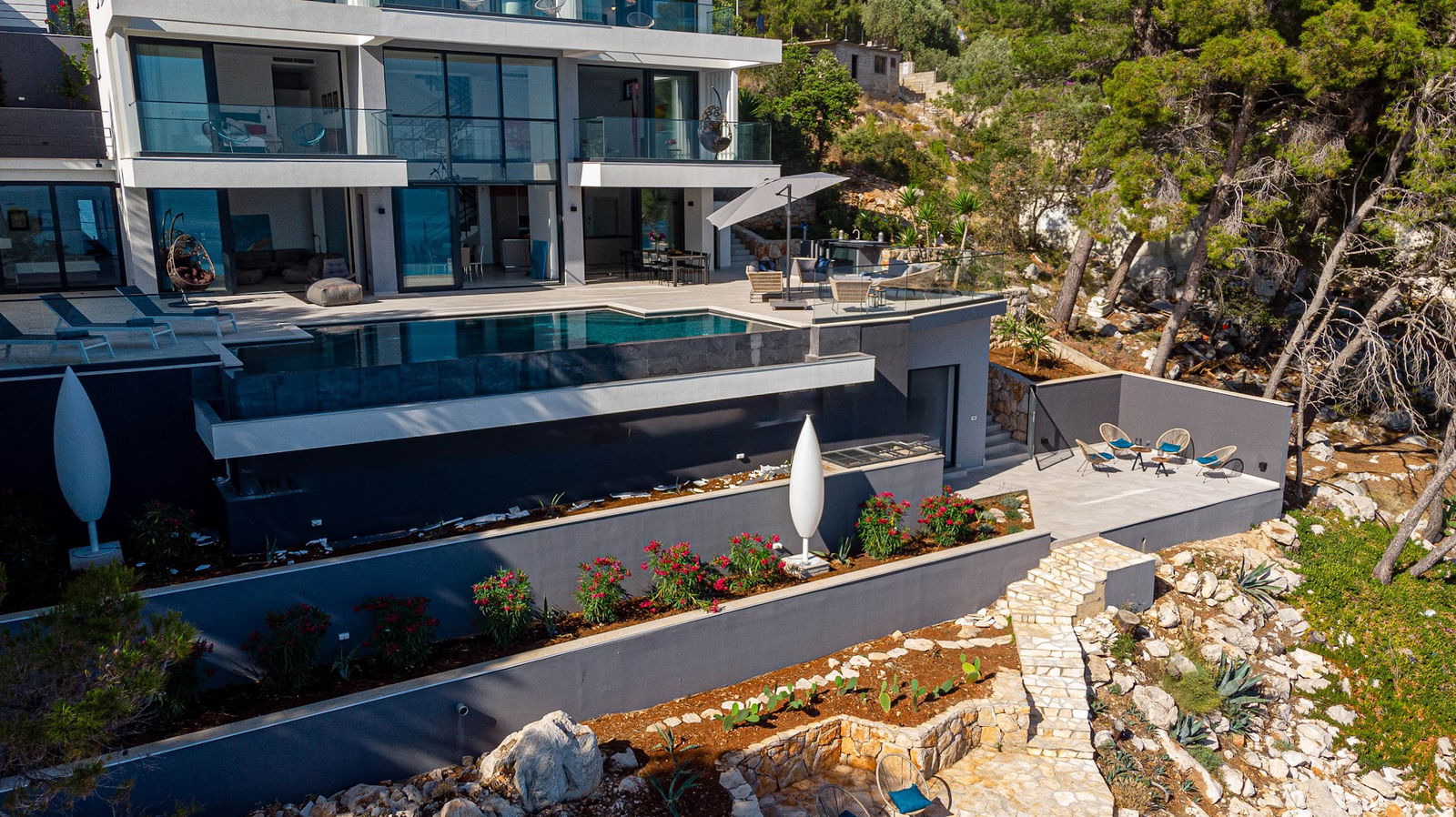 Luxury Beachfront Villa Sansarea Korčula Croatia