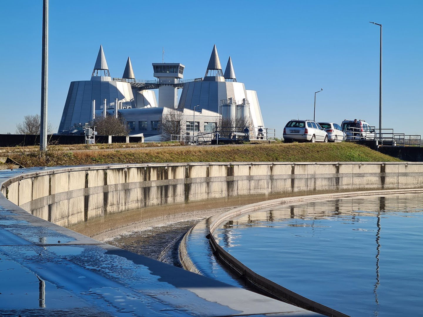 Centralni uređaj za pročišćavanje otpadnih voda u Zagrebu
