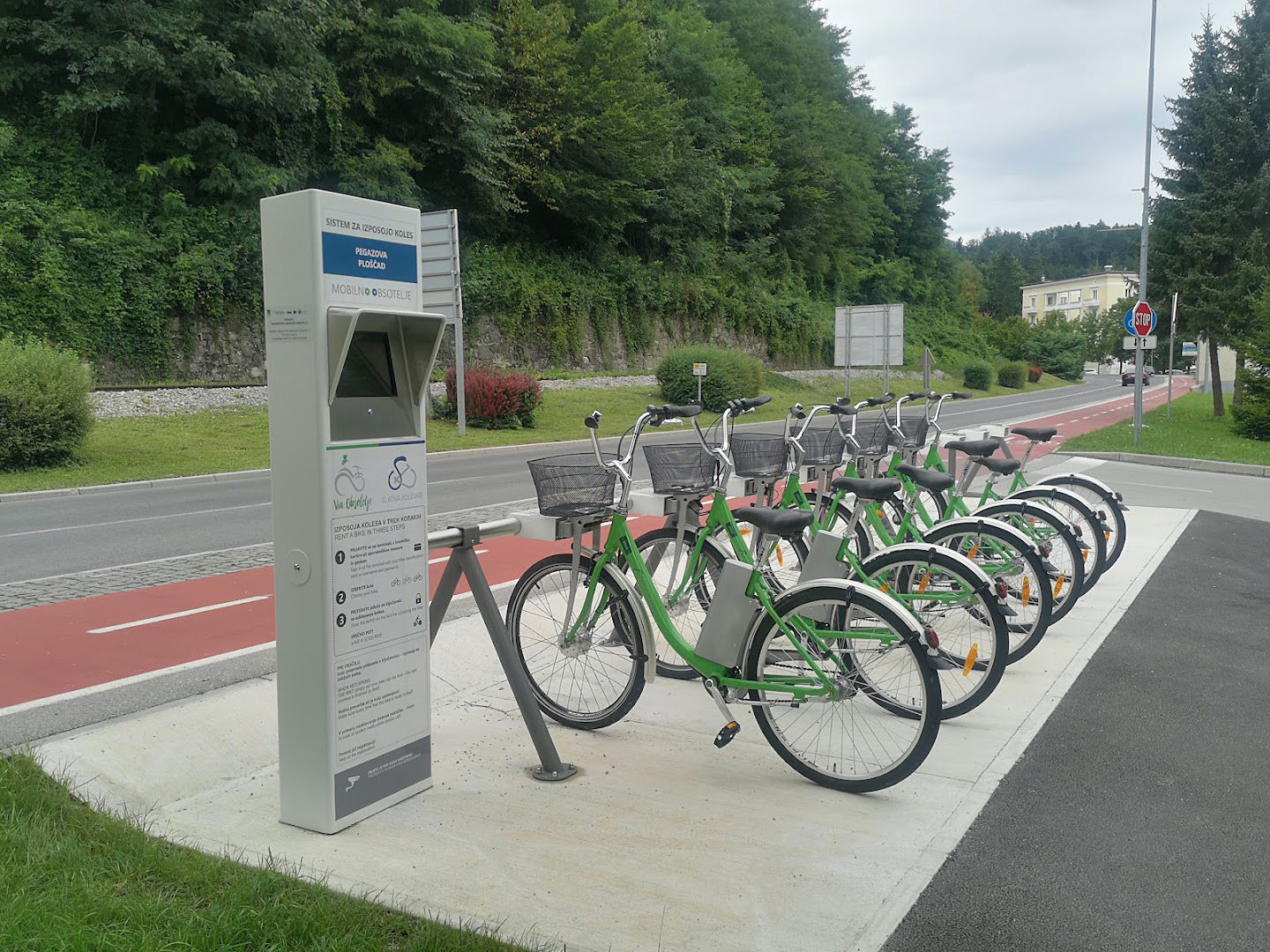 »Mobilno Obsotelje« - Slatna kolesari